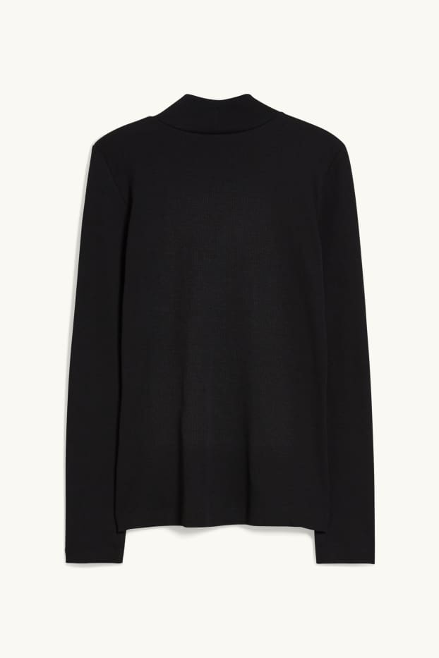 Women - Long sleeve top - black