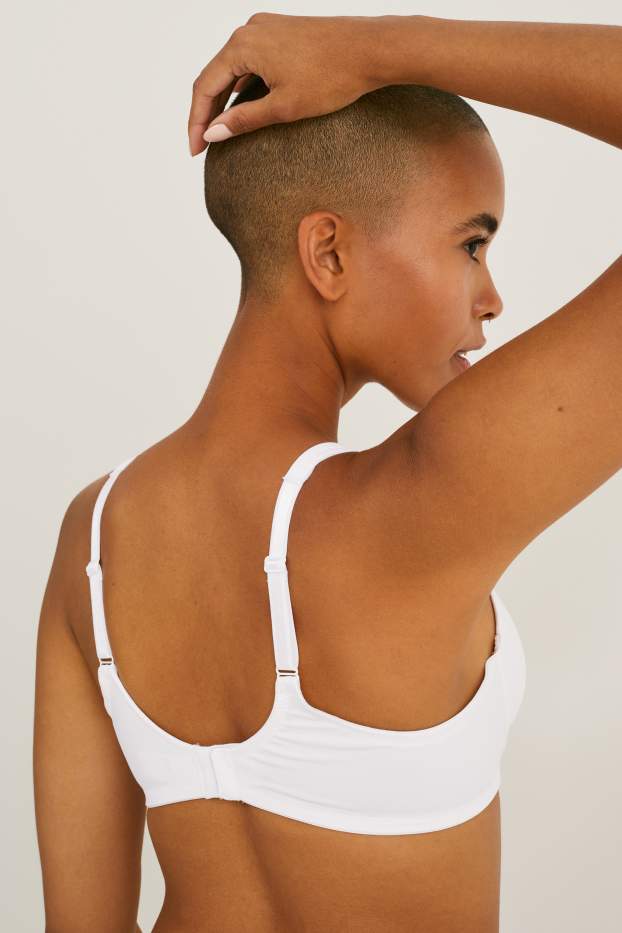 Damen - BH mit Bügel - LYCRA® - weiss
