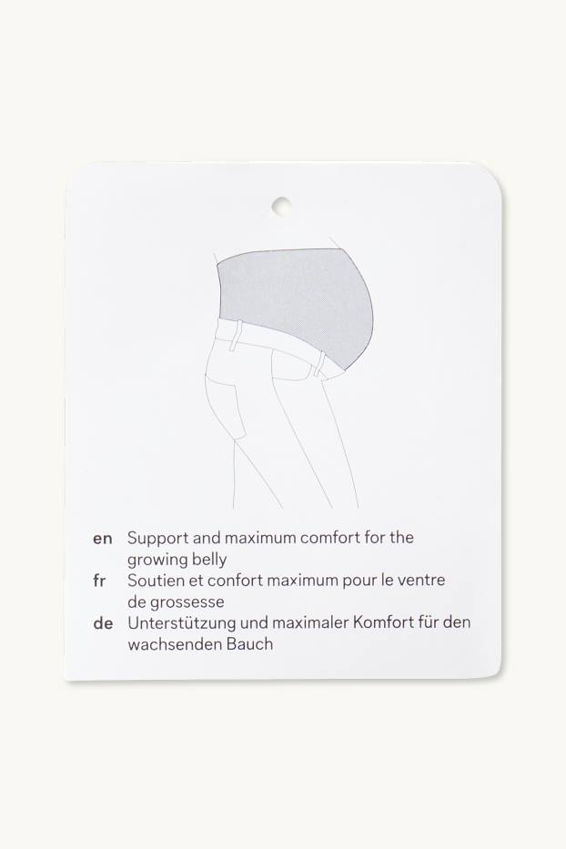 Dames - Set van 2 - zwangerschapslegging - zwart