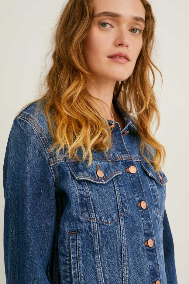 Donna - Giacca di jeans - LYCRA® - jeans blu