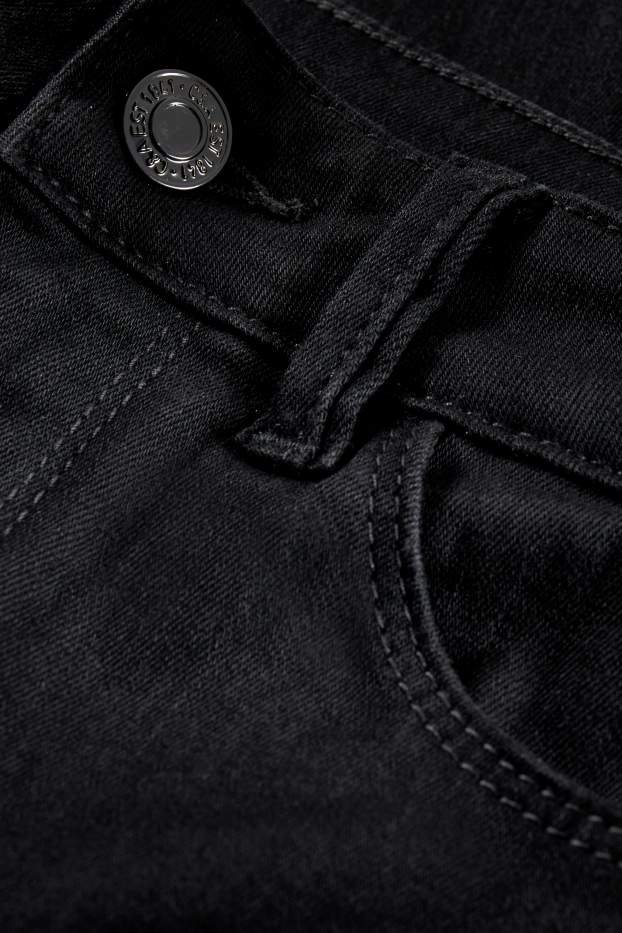 Femei - Skinny jeans - talie medie - jeans modelatori - LYCRA® - negru