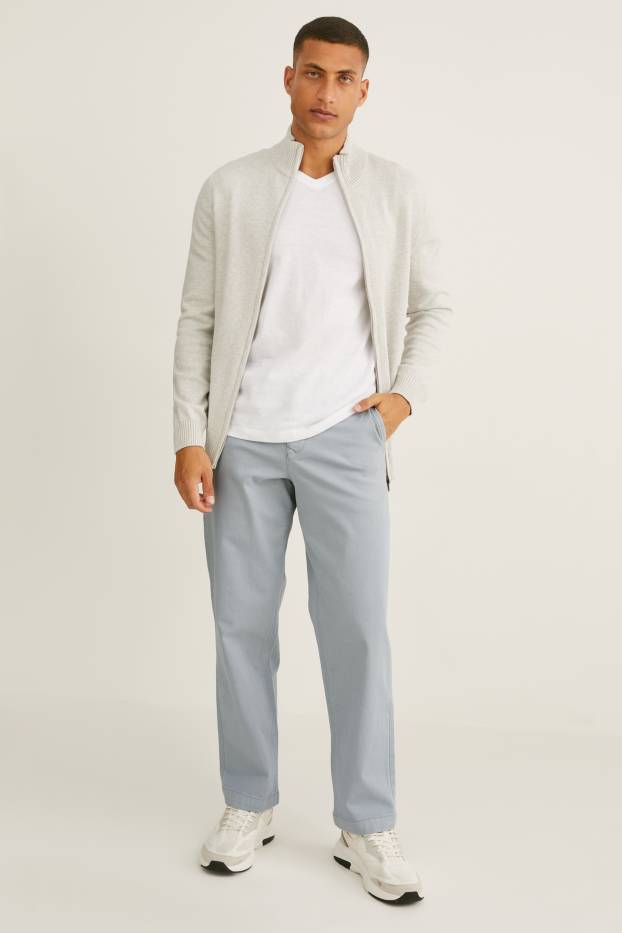 Hombre - Chinos - relaxed fit - LYCRA® - gris claro