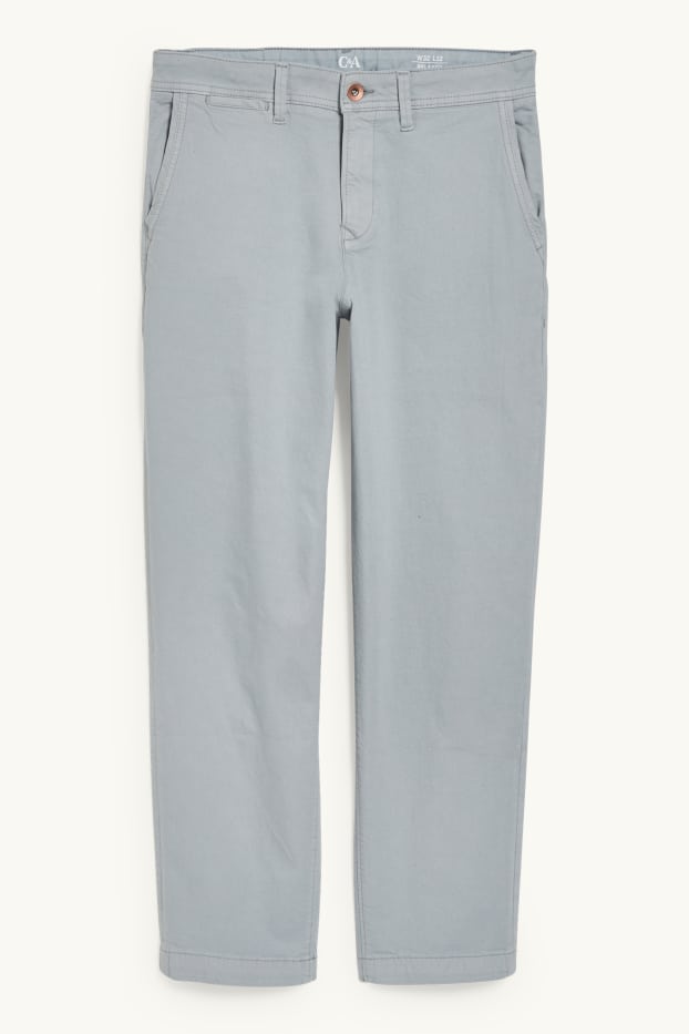 Hombre - Chinos - relaxed fit - LYCRA® - gris claro