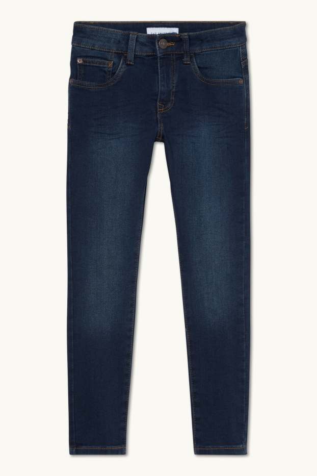 Enfants garçons - Skinny jean - jean bleu foncé