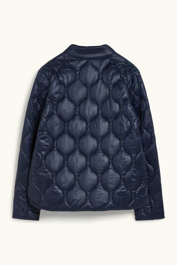 Women - Quilted gilet - dark blue