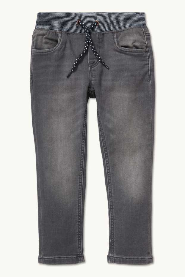 Kinder Jungen - Straight Jeans - Jog Denim - jeansgrau