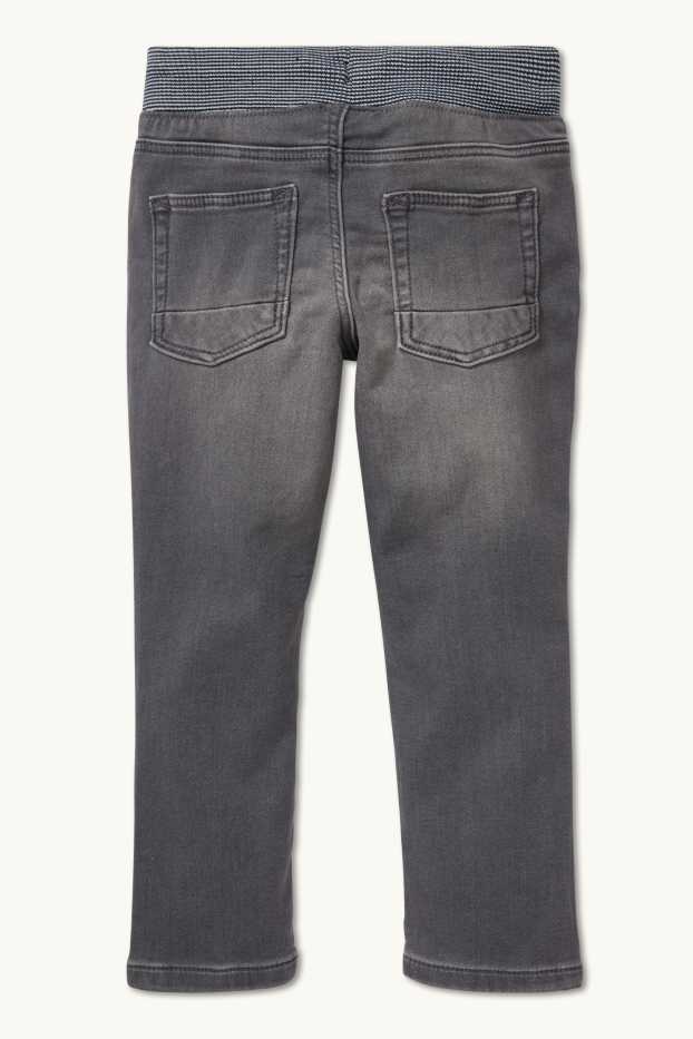 Kinder Jungen - Straight Jeans - Jog Denim - jeansgrau