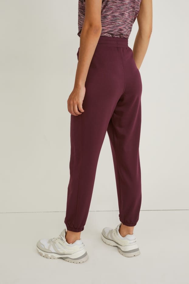 Damen - Jogginghose - bordeaux