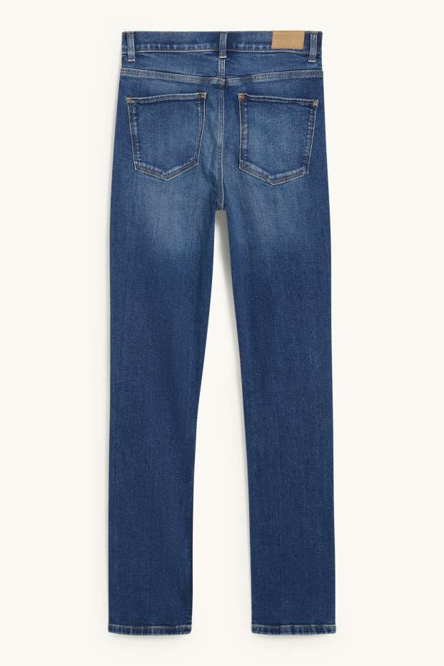 Femmes - Slim jean - high waist - LYCRA® - jean bleu