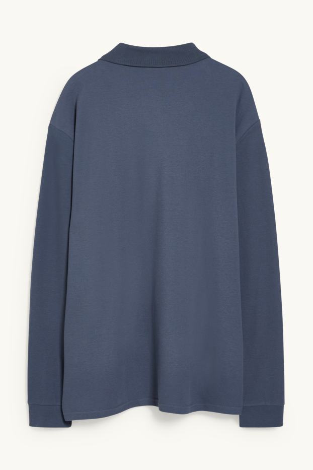 Heren - Poloshirt - donkerblauw