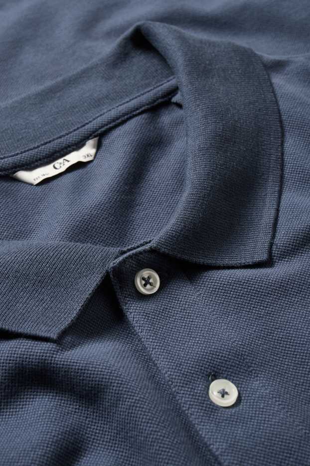 Heren - Poloshirt - donkerblauw