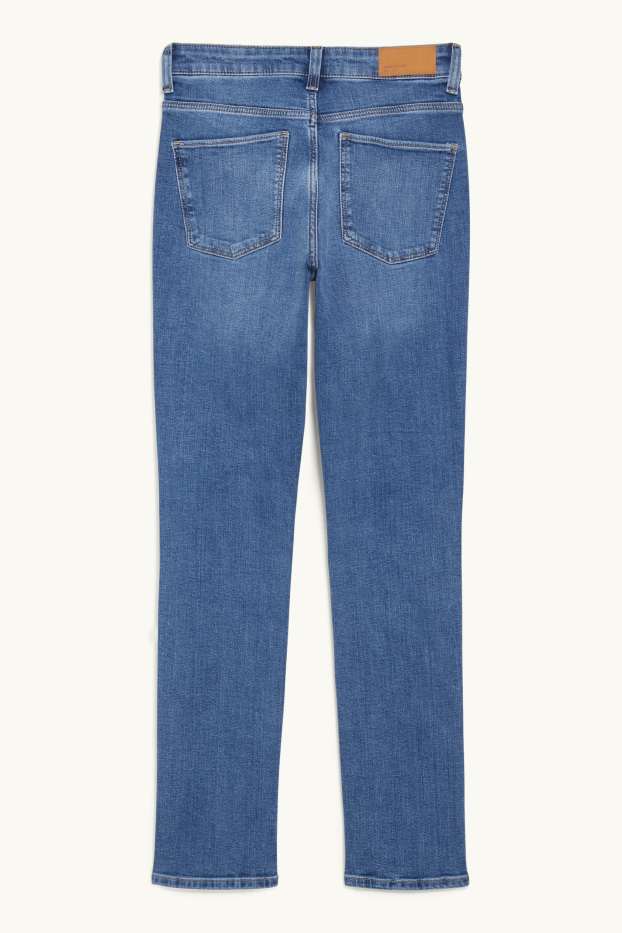 Femmes - Slim jean - mid waist - LYCRA®  - jean bleu