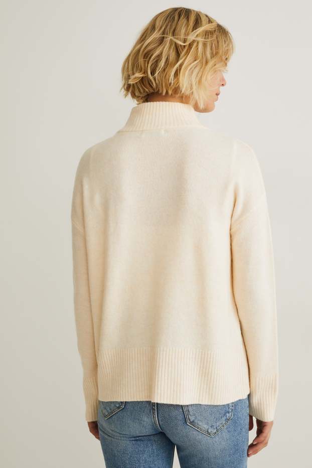 Femmes - Pullover  - abricot