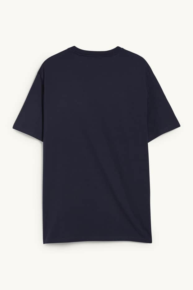 Bărbați - Tricou - regular fit - albastru închis