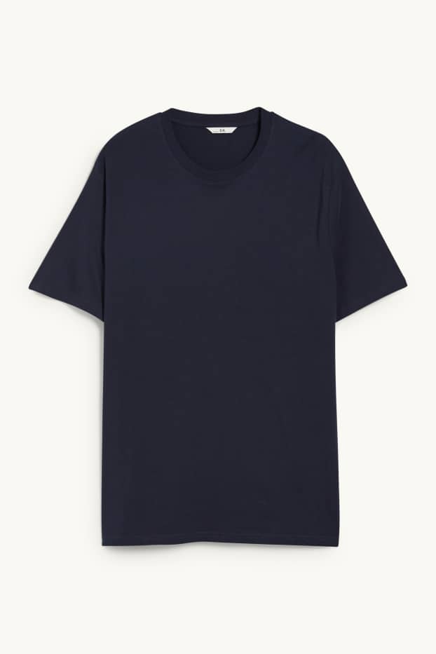 Bărbați - Tricou - regular fit - albastru închis