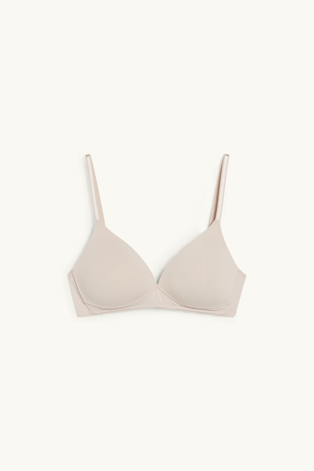 Femei - Multipack 2 buc. - sutien fără armătură - vătuit - LYCRA® - bej