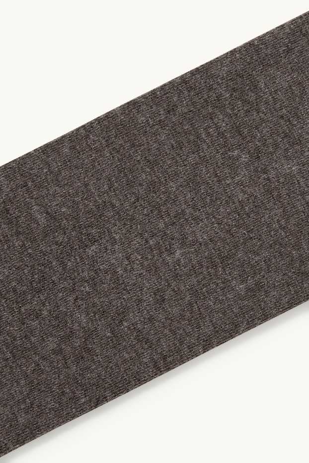Women - Cashmere blend tights - dark brown
