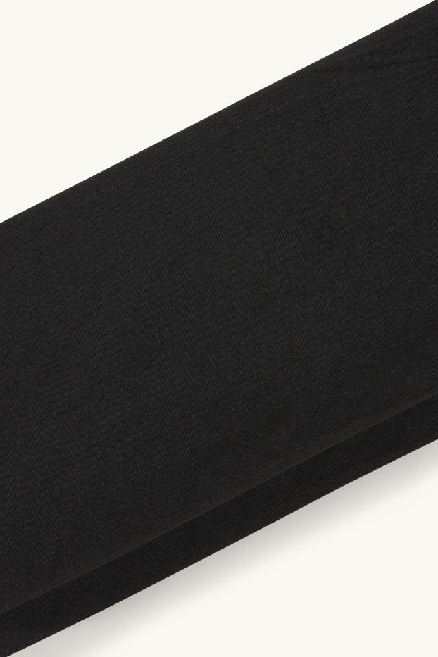 Femmes - Lot de 2 - collants fins - 70 DEN - noir