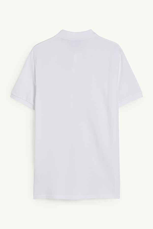 Hommes - Polo - blanc