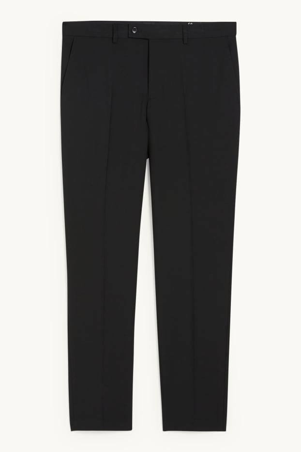 Herren - Baukasten-Hose - Regular Fit - Flex - LYCRA® - Mix & Match - schwarz