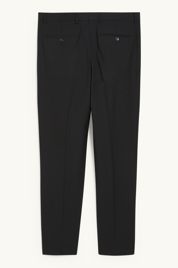 Herren - Baukasten-Hose - Regular Fit - Flex - LYCRA® - Mix & Match - schwarz