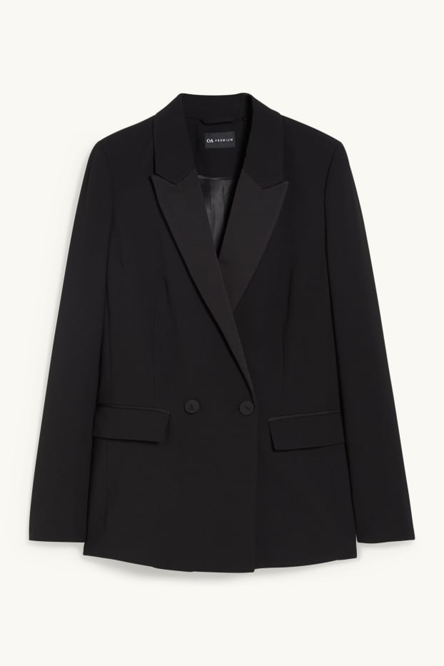 Donna - Blazer - regular fit - nero