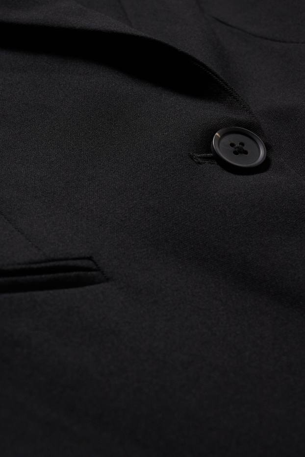 Femmes - Blazer de bureau - cintrée - noir