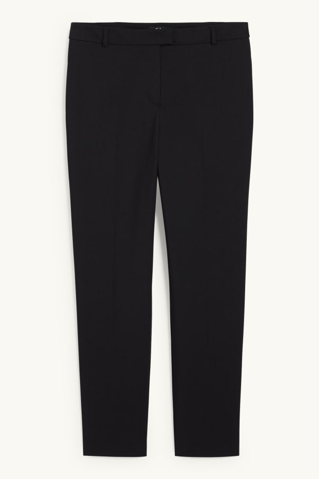 Damen - Business-Hose - Regular Fit - schwarz