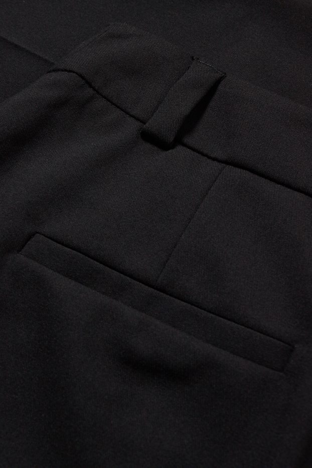 Damen - Business-Hose - Straight Fit - schwarz