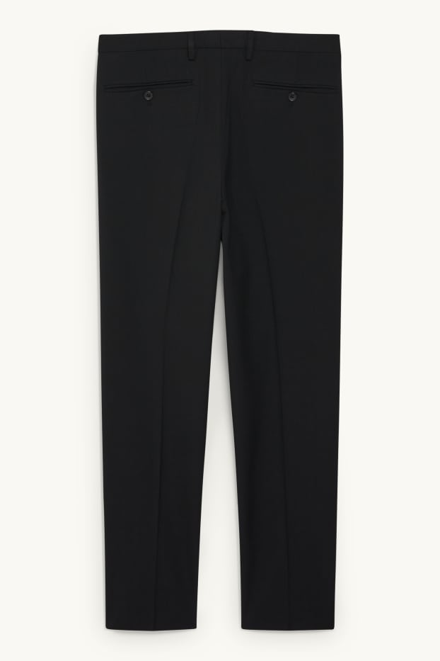 Herren - Baukasten-Hose - Body Fit - Flex - LYCRA® - Mix & Match - schwarz