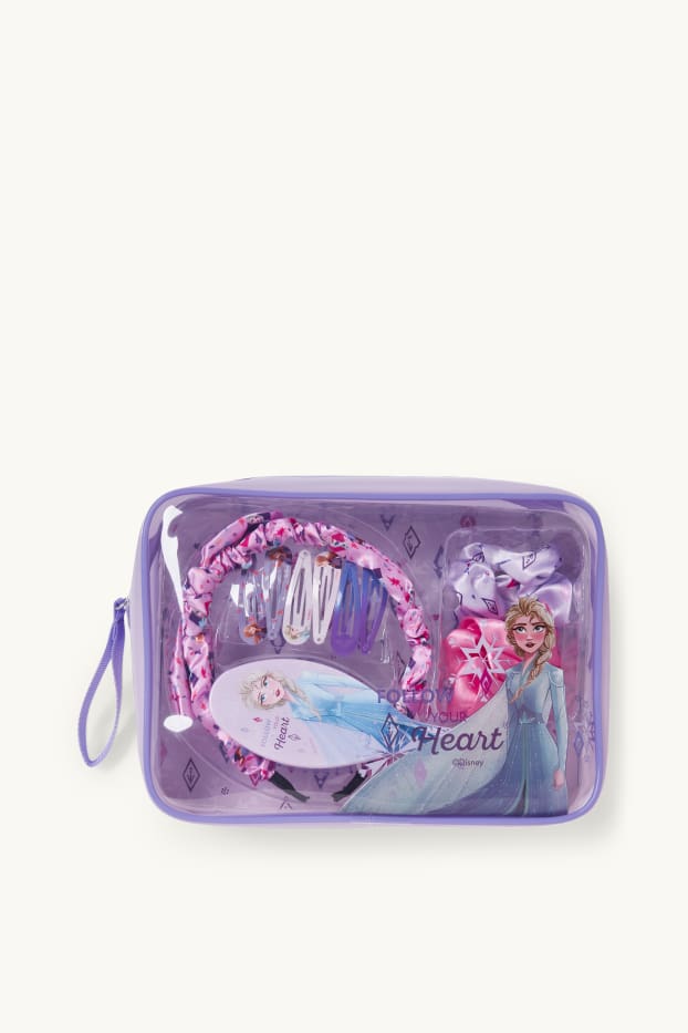 Kinderen: meisjes - Frozen - haarset - 11-delig - lila