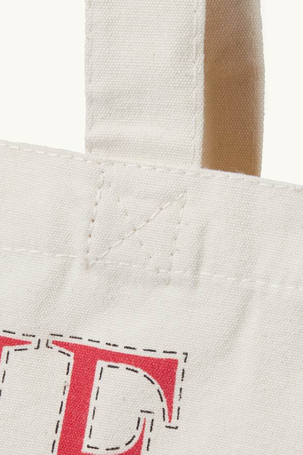 Femmes - Minnie Mouse - sac de jute - blanc crème