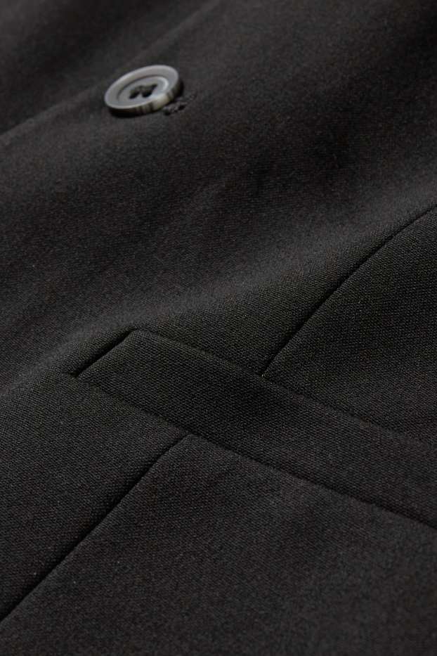 Kinder Buben - Baukasten-Weste - Stretch - LYCRA® - schwarz