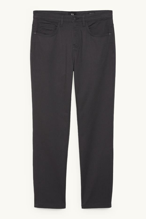 Herren - Hose - Regular Fit - dunkelgrau