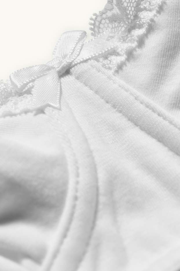 Dames - Set van 2 - voedings-BH - wit