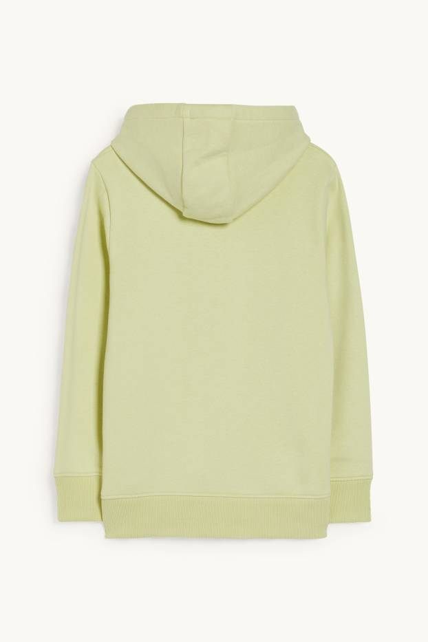 Bambini - Felpa con cappuccio - genderless - verde chiaro