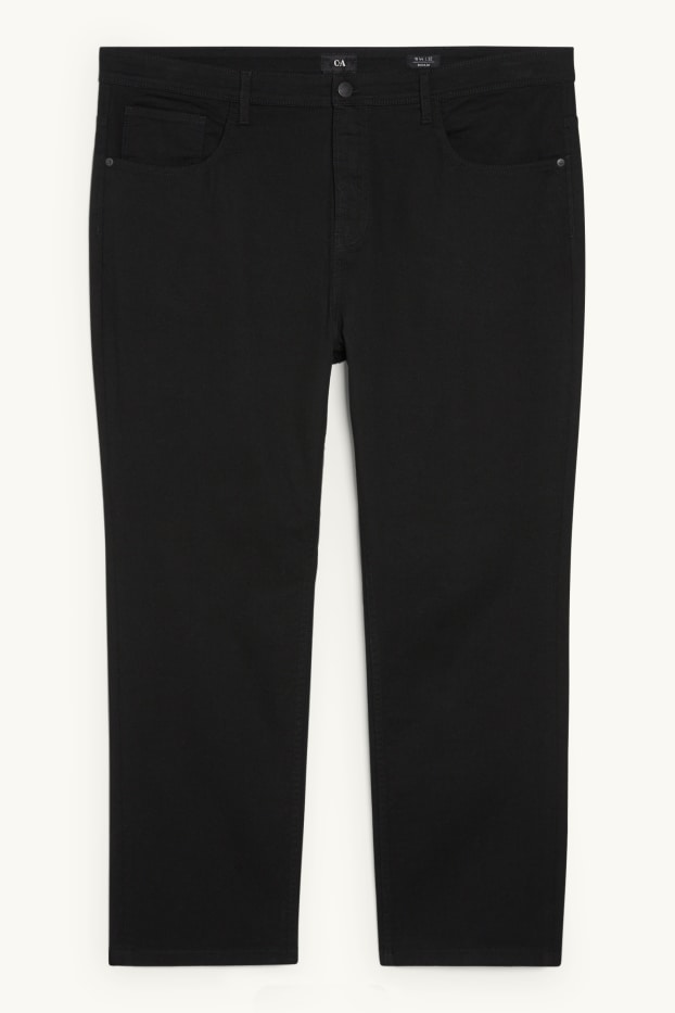 Home - Pantalons - regular fit - negre