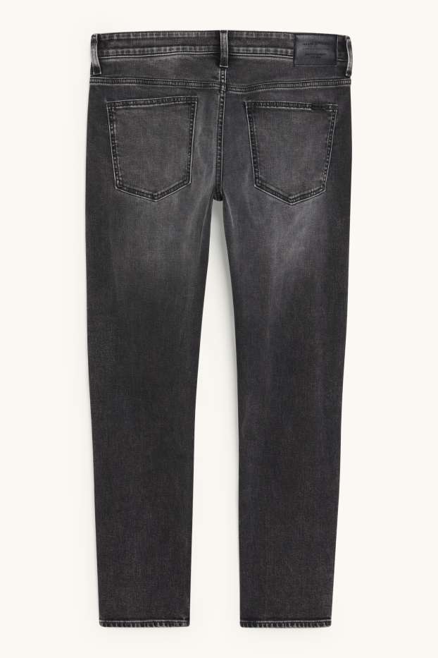 Uomo - Tapered jeans - LYCRA® - jeans grigio scuro