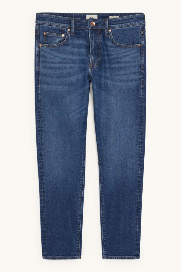 Uomo - Tapered jeans - LYCRA® - jeans blu scuro