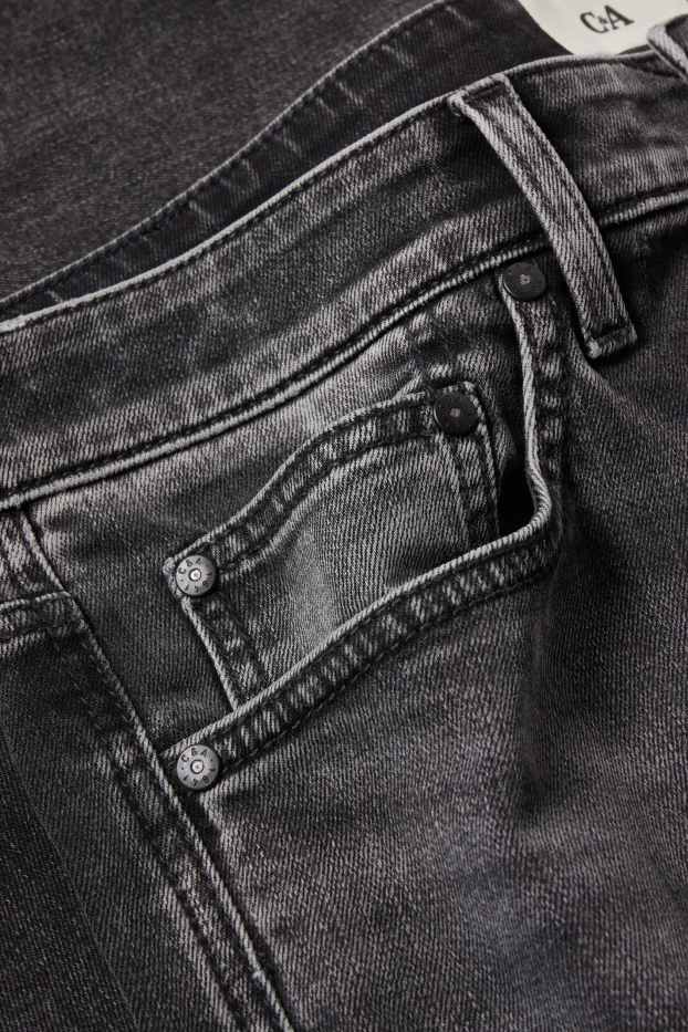 Uomo - Tapered jeans - LYCRA® - jeans grigio scuro