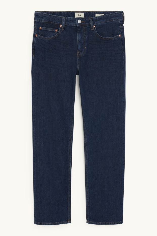 Herren - Regular Jeans - LYCRA® - dunkeljeansblau