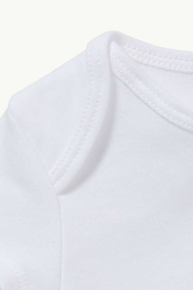 Unisexe - Lot de 5 - body pour bébé - blanc