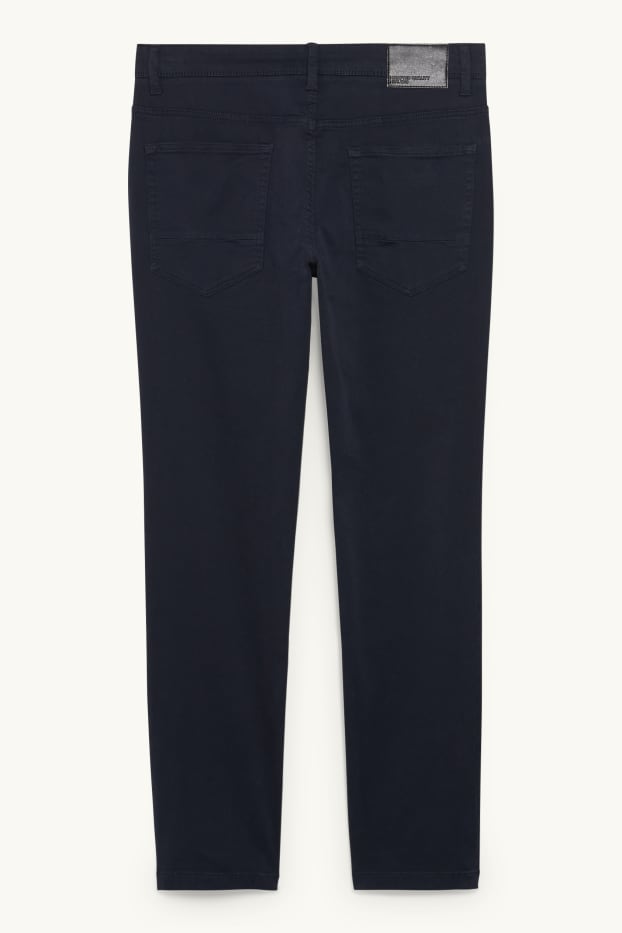 Home - Pantalons - slim fit - Flex - LYCRA® - blau fosc