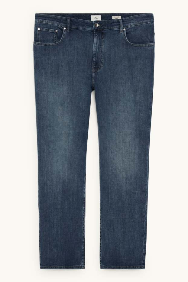 Herren - Straight Jeans - LYCRA® - jeansblau