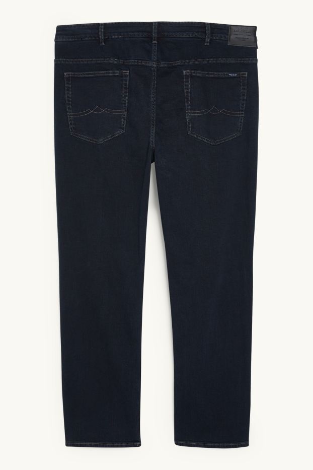 Home - Straight jeans - LYCRA® - texà blau fosc