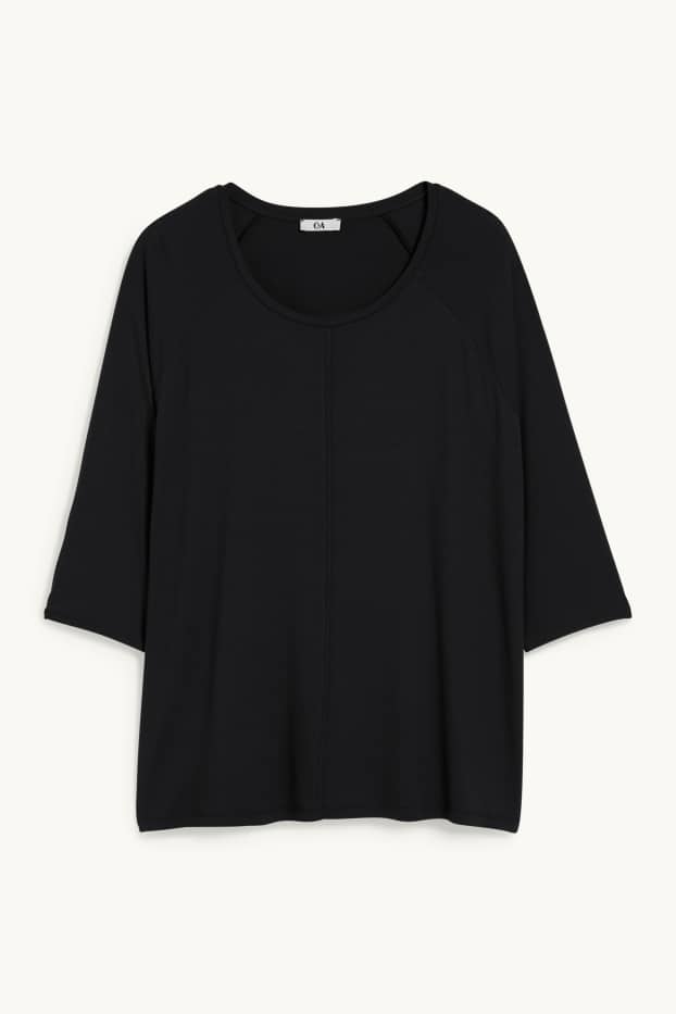 Femmes - T-shirt - noir