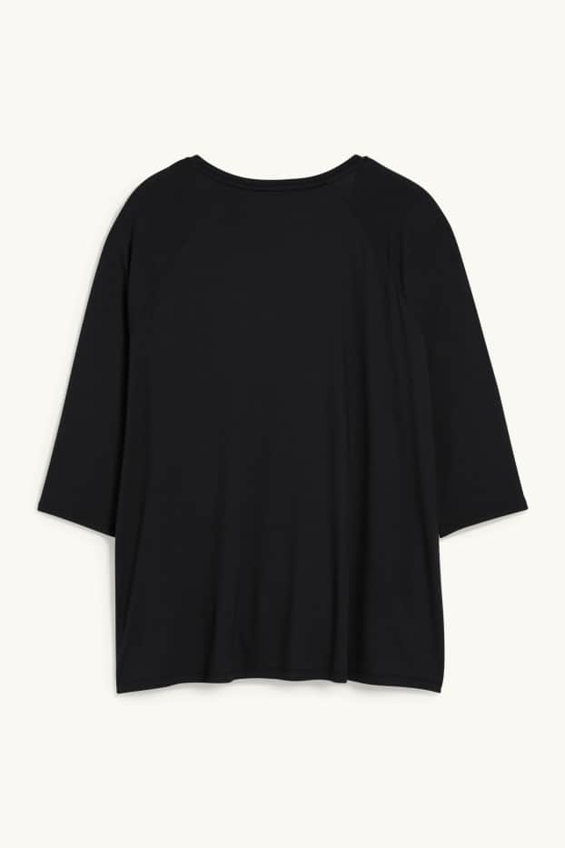 Femmes - T-shirt - noir