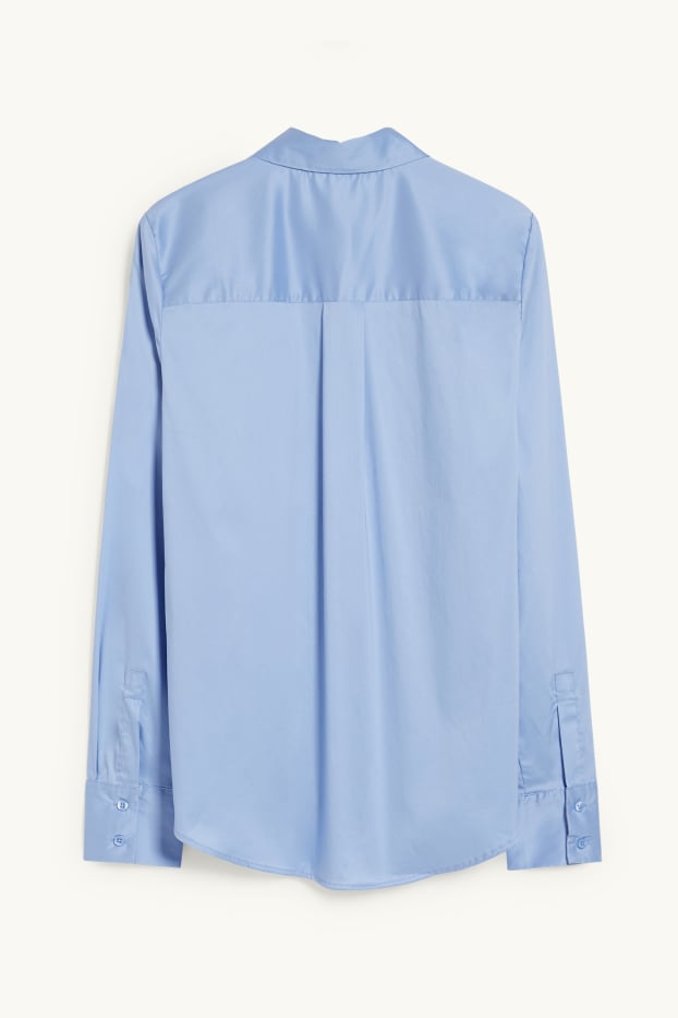 Women - Business blouse - blue