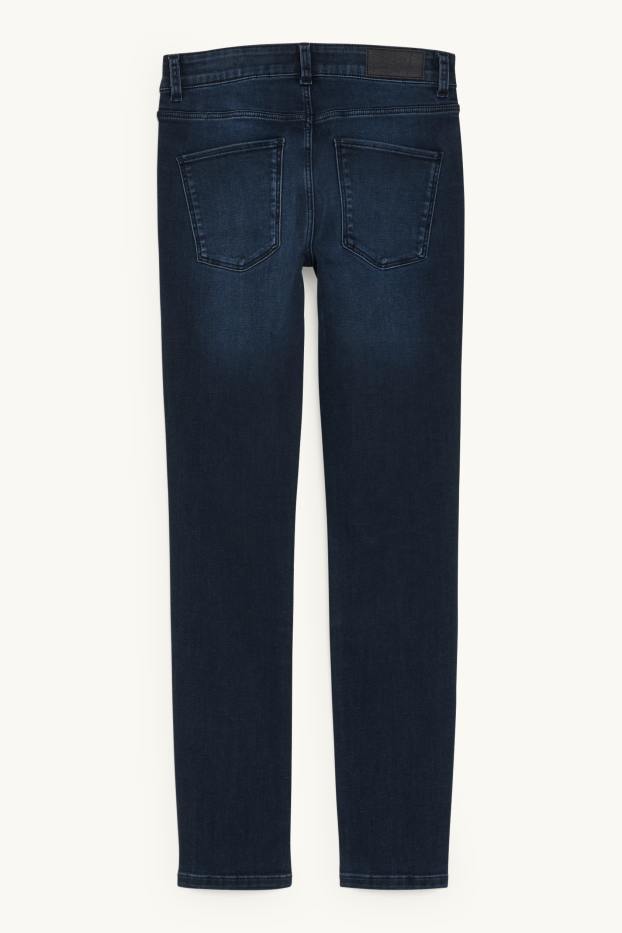 Damen - Slim Jeans - Mid Waist - LYCRA® - dunkeljeansblau