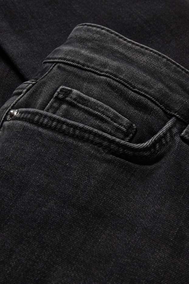 Femei - Slim jeans - talie înaltă - LYCRA® - denim-gri închis